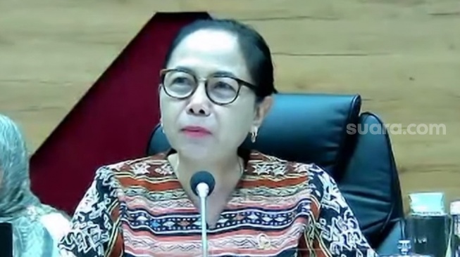 Wakil Ketua Komisi X DPR RI MY Esti Wijayati. (Suara.com/Lilis)