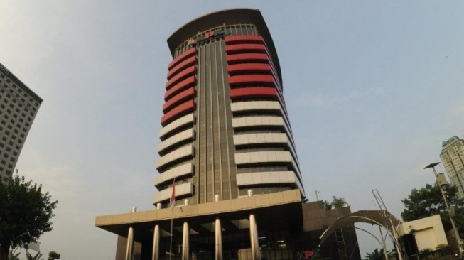 Ilustrasi gedung merah putih KPK di Jakarta. (Antara)