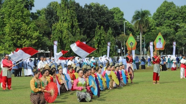 'Kita Udaya Wangsa' Menggema di Hardiknas Bogor, Ini Makna Mendalamnya!