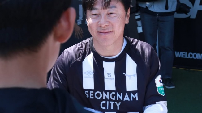 Shin Tae-yong Puji Setinggi Langit Pemain yang Ingin Bongkar Borok PSSI [Instagram Shin Tae-yong]