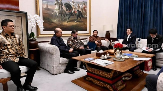 Prabowo Terima Kunjungan Utusan Khusus PM Jepang Fumio Kishida di Kertanegara, Ini yang Dibahas