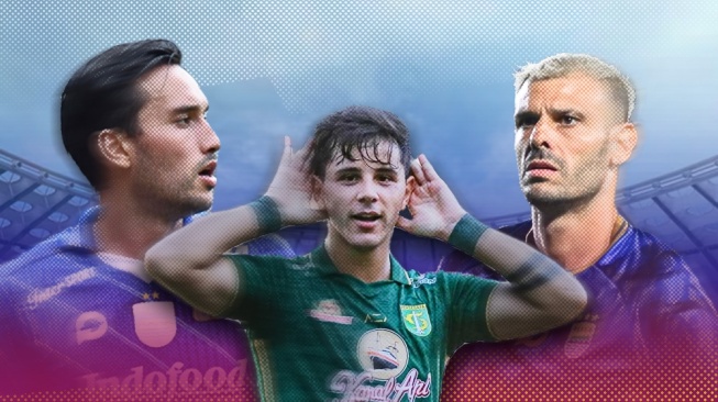 Laga Persik Kediri melawan Persebaya Surabaya di Stadion Brawijaya, Senin (5/5/2025) bisa menentukan gelar juara Persib Bandung pekan ini. [Suara.com]