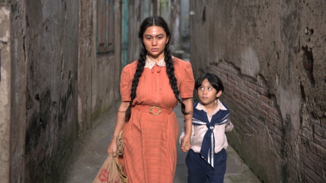 Foto adegan film Perang Kota.