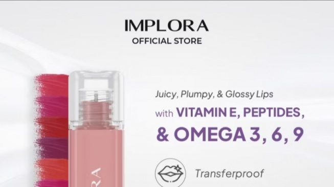 Implora Jelly Tint, salah satu lip tint dengan harga di bawah Rp50 ribu (Shopee/Implora Official Shop)