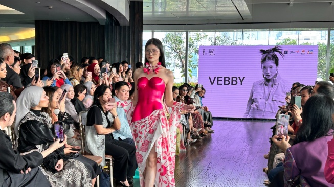 Para Icon Indonesia Fashion Week 2025 di Jakarta Selatan, Jumat (2/5/2025) (Suara.com/Dini Afrianti Efendi)