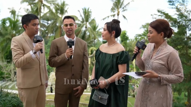 Deretan artis yang hadiri pernikahan Luna Maya dan Maxime Bouttier (YouTube/TS Media)