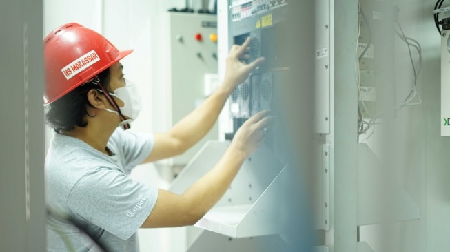 Perluas 5G di Makassar, Telkomsel Perluas Jangkauan hingga Indonesia Timur, Rabu (7/5/2025). [Telkomsel]