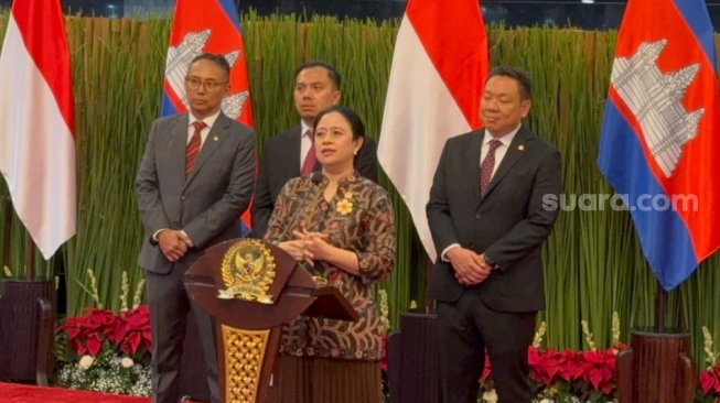 Puan Terima Ketua Senat Kamboja, Tapi Tak Bahas Soal Perlindungan PMI, Cuma Ini yang Dibahas