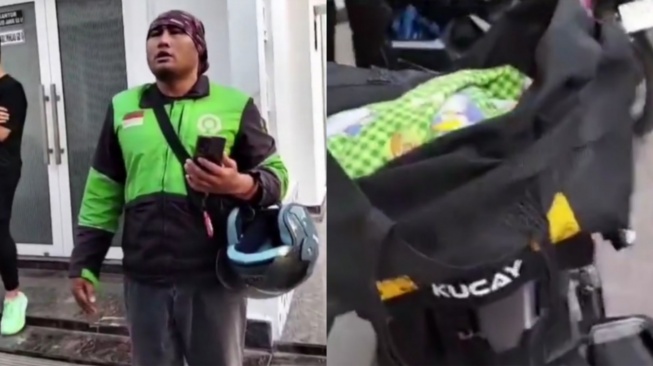 Viral! Driver Ojol di Medan Kirim 'Paket' Berisi Bayi, Kondisi Tak Bernyawa di Dalam Tas Berisi Baju