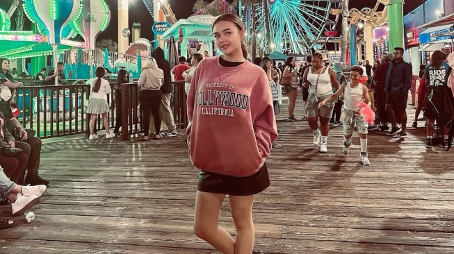Amanda Manopo bagikan foto seksinya saat liburan (Instagram)