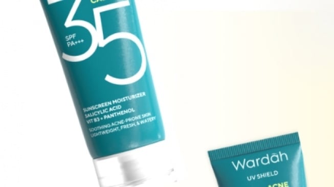 Sunscreen Wardah untuk kulit berjerawat. [wardahbeauty.com]