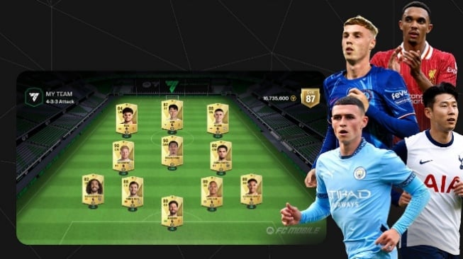 Game bola FC Mobile. [EA Sports]