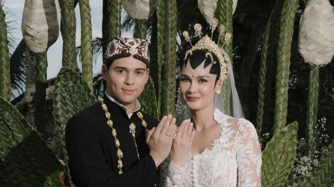 Luna Maya dan Maxime Bouttier menikah di Bali, pada Rabu, 7 Mei 2025 (Instagram/lunamaya)