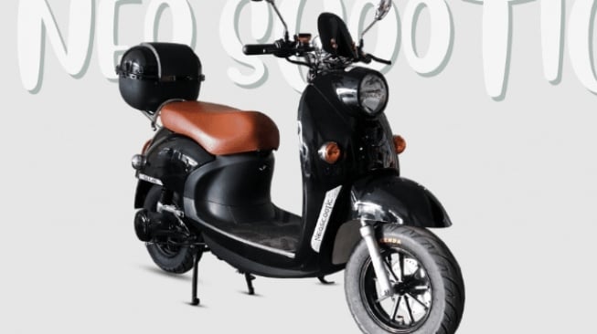 Selis Neo Scootic, motor listrik bertampang retro ala Honda Scoopy (Selis)