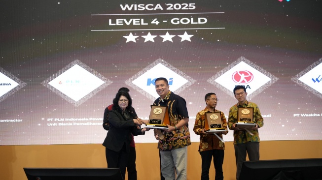 Penghargaan bergengsi untuk PT Waskita Beton Precast Tbk ini diberikan oleh World Safety Organization (WSO) Indonesia (Dok: WSBP)