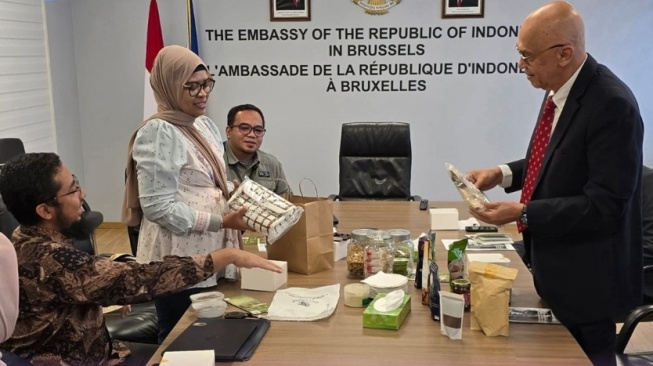 GEF SGP Gaet Dukungan KBRI Belgia untuk Promosi Produk Lokal Berkelanjutan