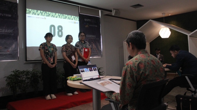 Peserta HOSPITOUR saat kompetisi di Jakarta. (Foto:Istimewa)
