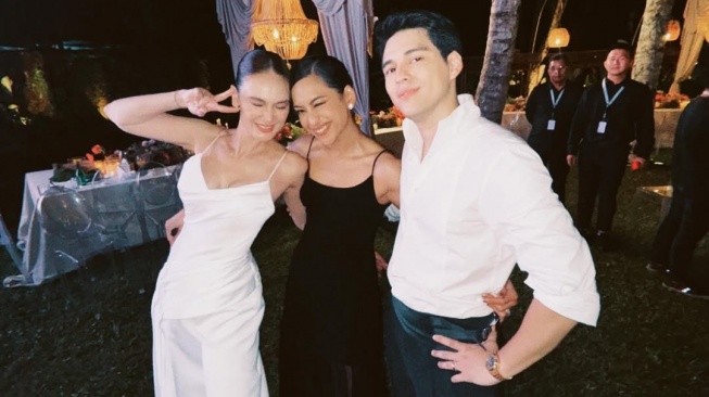 Taskya Namya ungkap rasa bahagianya setelah Luna Maya sah menikah dengan Maxime Bouttier (Instagram)