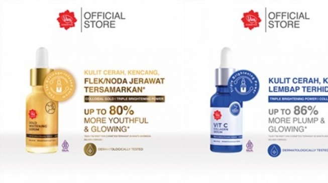 Urutan basic skincare Viva untuk pagi hari. (beliviva.vivacosmetic.com)