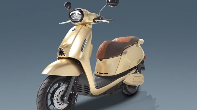 Smoot DeSultan, motor listrik bertampang ala Vespa anti mampir SPBU (smoot.id)