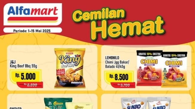 Diskon Besar! Chitato, Sukro Oven Hingga Ovaltine Lagi Promo di Alfamart