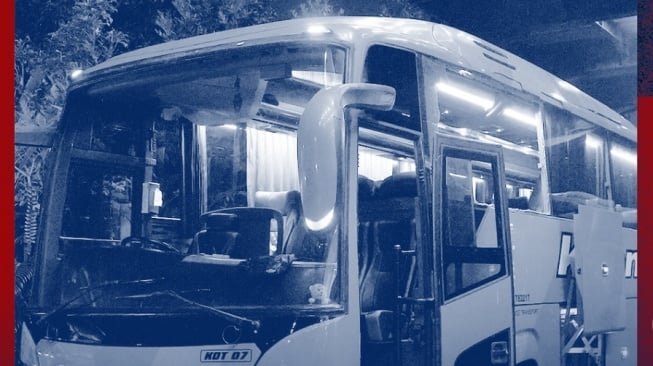 Kronologis Suporter Lempar Batu Bus Persik Kediri usai Arema FC Dibantai 3-0 (Ig Arema FC)