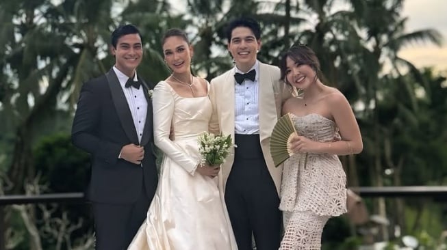 Gisella Anastasia Kepergok Mesra dengan Cinta Brian di Nikahan Luna Maya, Ayu Dewi: Gisel, Sabar!