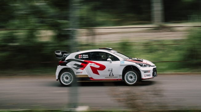 Toyota Gazoo Racing Indonesia (TGRI) memulai musim balap 2025 dengan meraih gelar Juara Pertama Gazpoll x Jangkar Biru Kejurnas Sprint Rally 2025. (Foto: TAM)