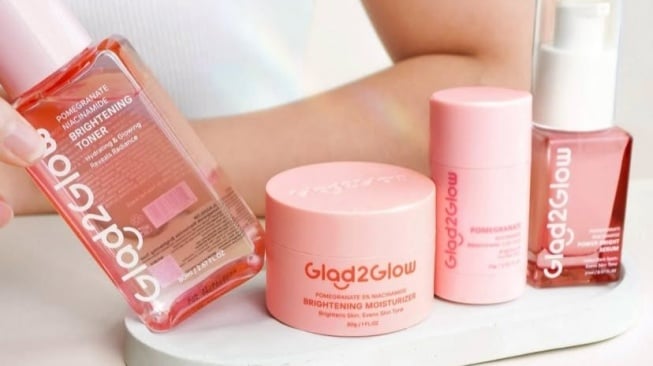 4 Rangkaian Skincare Glad2Glow untuk Mencerahkan Wajah, Murah Meriah Mulai Rp37 Ribuan