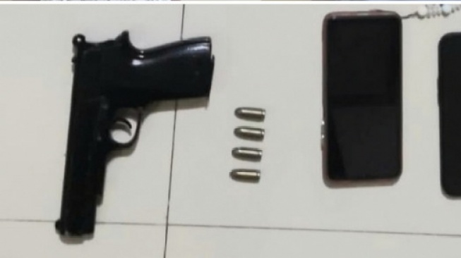 Polisi Bongkar Sindikat Curanmor Bersenjata di Tanggamus, Sita Pistol FN