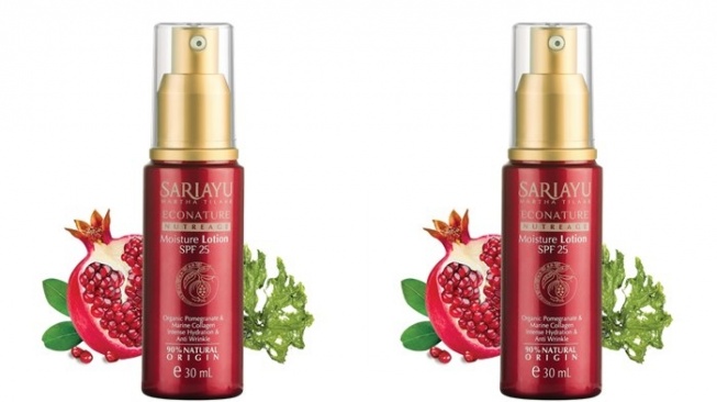 Econature Nutreage Moisture Lotion SPF25 (sariayu.com)