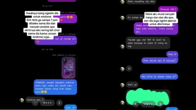 Muncul Lagi Dugaan Penipuan Aldy Maldini, Menghilang Usai di-Endorse Rp 1,5 Juta. [TikTok]