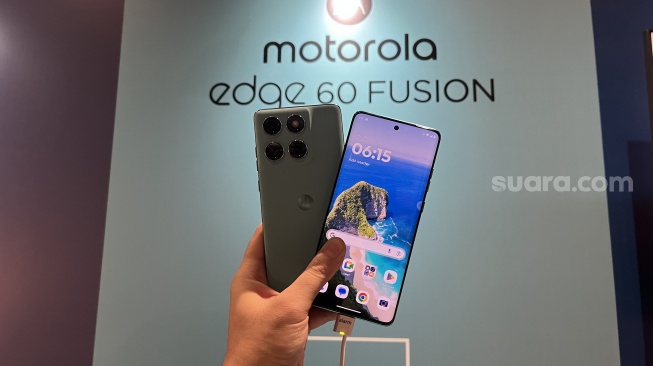 Motorola Edge 60 Fusion Resmi ke RI: HP Rp 5 Jutaan Sertifikasi Militer, Kaya Fitur AI
