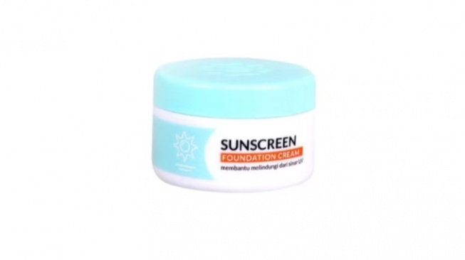 Viva Sunscreen Foundation Cream (Shopee/Viva Cosmetics Authorized Store Surabaya)