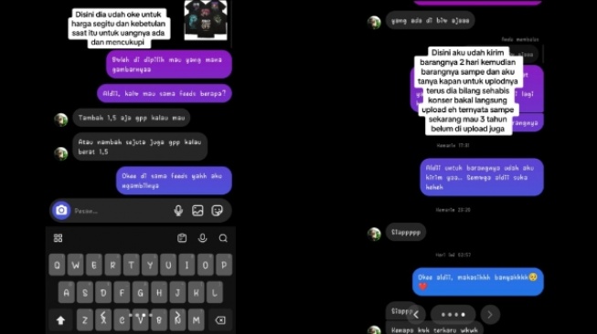 Muncul Lagi Dugaan Penipuan Aldy Maldini, Menghilang Usai di-Endorse Rp 1,5 Juta. [TikTok]
