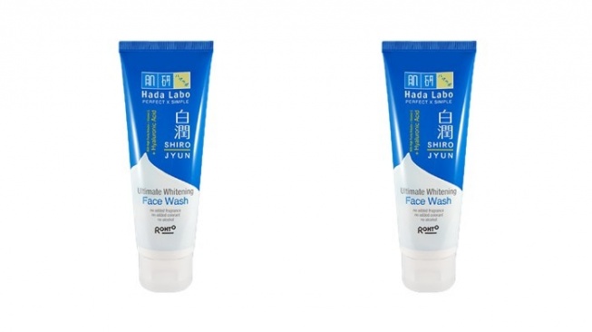Hada Labo Shirojyun Ultimate Whitening Face Wash (rohto.co.id)