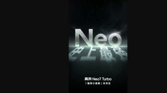 Pesaing Redmi Turbo 4 Pro, Realme Neo 7 Turbo dengan Dimensity 9400e Siap Meluncur Bulan Ini, Rabu (14/5/2025). [Gizmochina]
