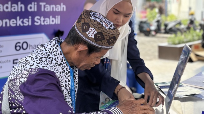 XLSMART Sediakan Kartu Perdana Khusus Haji, Kamis (15/5/2025). [XLXMART] 