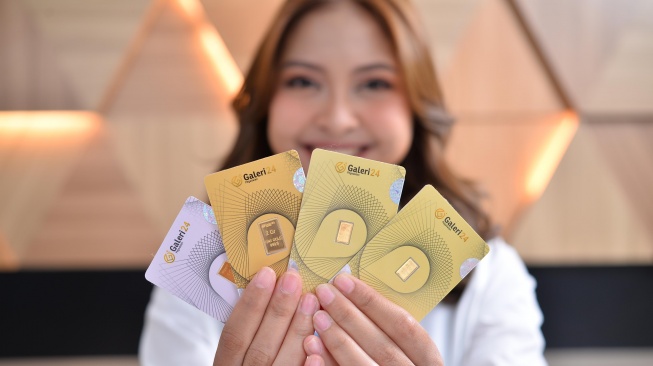 Pembelian emas secara retail melalui anak usaha Pegadaian adalah lewat Galeri 24 (Dok: Pegadaian)