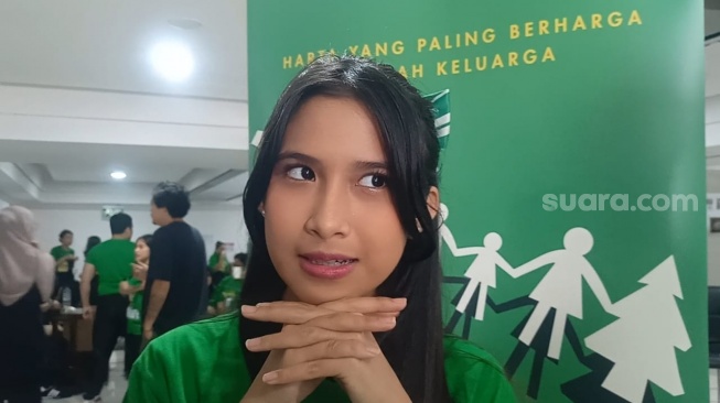 Quinn Salman ditemui di Kuningan, Jakarta Selatan pada Rabu, 13 Mei 2025. [Suara.com Rena Pangesti]