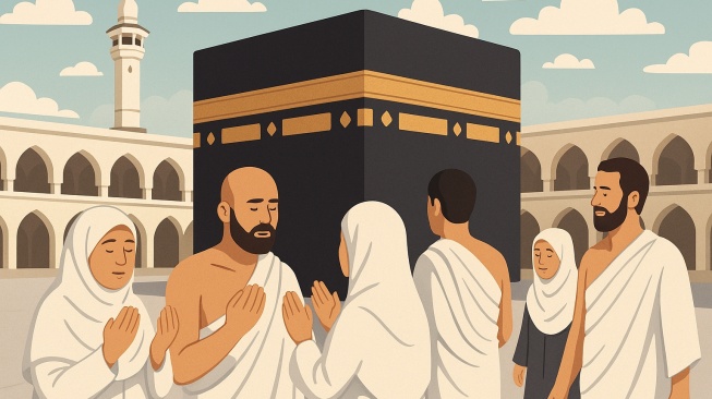 Ilustrasi - Jemaah Haji Aceh Dapat Biaya Hidup 750 Riyal. [ChatGPT]