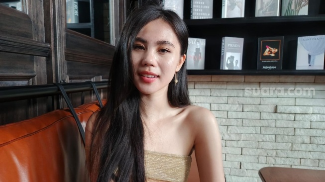 Zoe Levana saat ditemui awak media di kawasan Antasari, Jakarta Selatan pada Rabu, 13 Mei 2025. [Suara.com/Rena Pangesti]