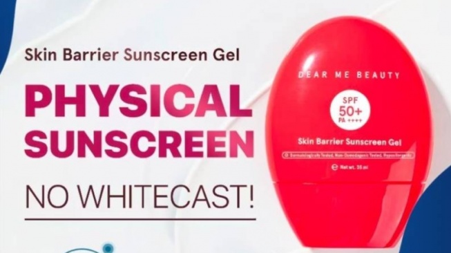 Dear Me Beauty Skin Barrier Sunscreen Gel