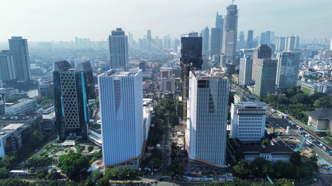 Hampir Rampung, Proyek Pembangunan BSI Tower Masuki Tahap Akhir