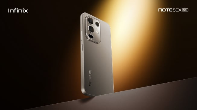 Infinix Note 50X 5G+ yang resmi diluncurkan ke Indonesia pada Jumat (16/5/2025). [Dok. Infinix Indonesia]