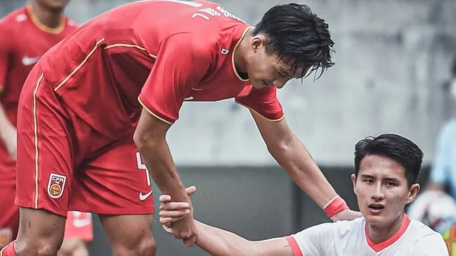 Timnas Indonesia Dapat Angin Segar: China Kehilangan Bek Andalan [Instagram Jiang Shenglong]