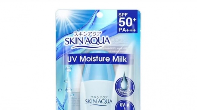 Skin Aqua UV Moisture Milk SPF 50 PA++++  (Shopee/Watsons Indonesia Official)