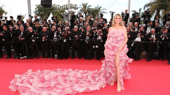 Heidi Klum di Festival Film Cannes 2025 [Instagram/cannes.film.festival]