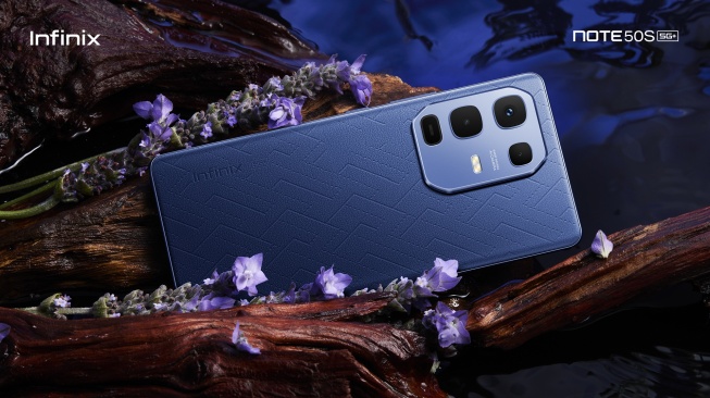 Infinix Note 50S 5G+ yang resmi meluncur ke Indonesia pada Jumat (16/5/2025). [Dok. Infinix Indonesia]