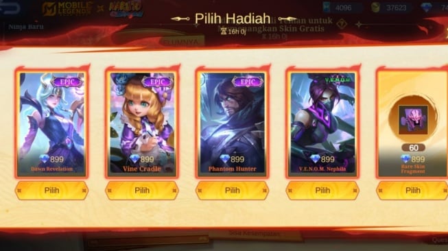 15 Kode Redeem MLBB Terbaru 17 Mei: Ada Event Berhadiah Skip Epic Gratis